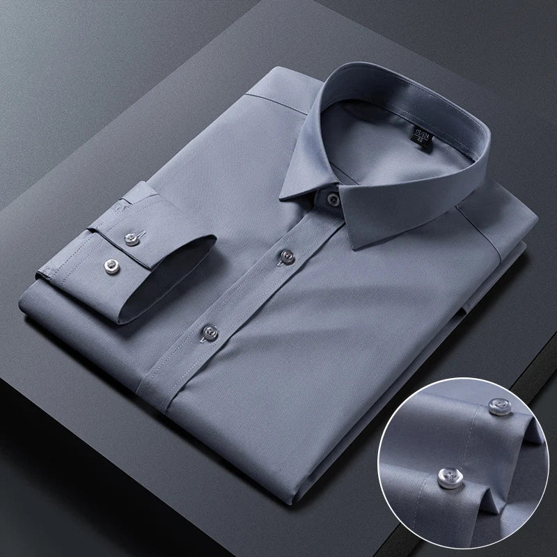 Camicia Uomo Fibra Bamboo No-Stiro | DH Power Bamboo Luxury Eco-Premium