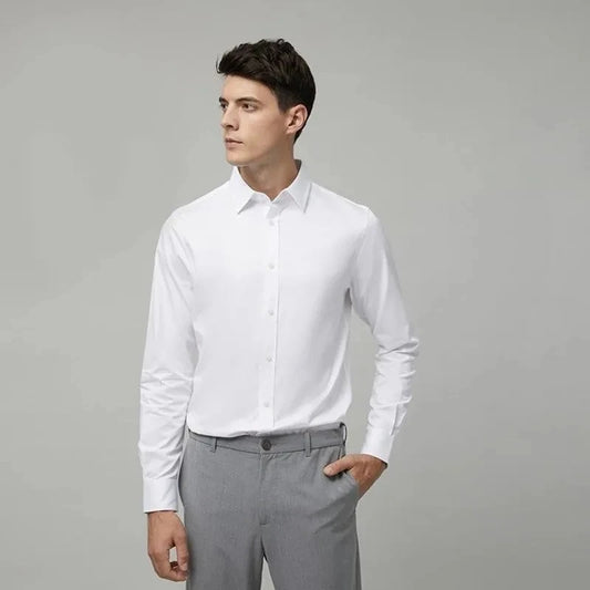 Camicia Uomo Fibra Bamboo No-Stiro | DH Power Bamboo Luxury Eco-Premium