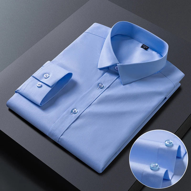 Camicia Uomo Fibra Bamboo No-Stiro | DH Power Bamboo Luxury Eco-Premium