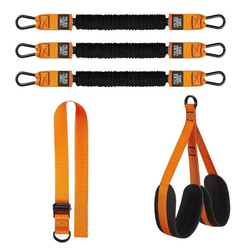Fasce Elastiche Fitness Resistenza - 5 Livelli Pull-Up Allenamento Casa Palestra