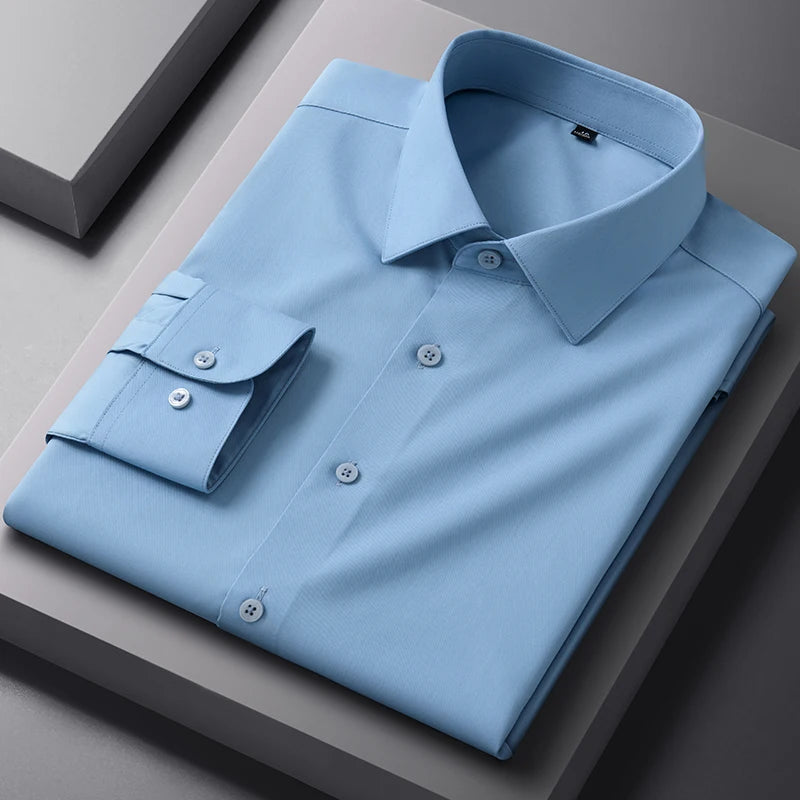 Camicia Uomo Fibra Bamboo No-Stiro | DH Power Bamboo Luxury Eco-Premium