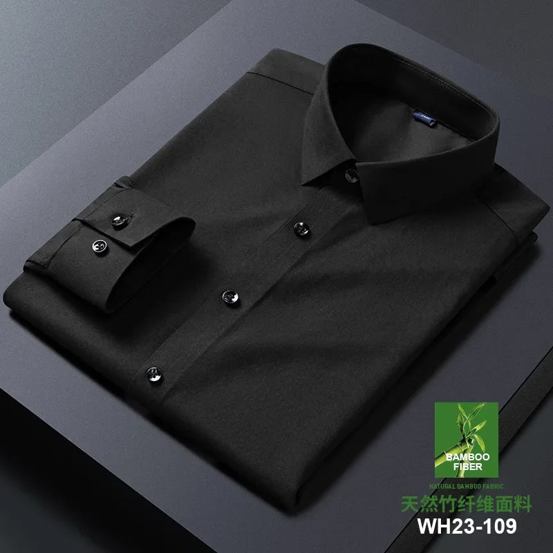 Camicia Uomo Fibra Bamboo No-Stiro | DH Power Bamboo Luxury Eco-Premium