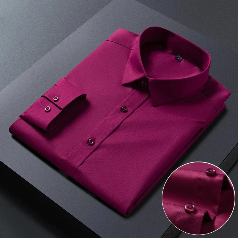 Camicia Uomo Fibra Bamboo No-Stiro | DH Power Bamboo Luxury Eco-Premium