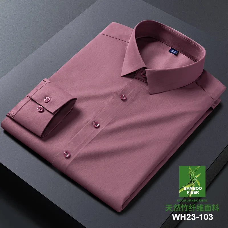 Camicia Uomo Fibra Bamboo No-Stiro | DH Power Bamboo Luxury Eco-Premium