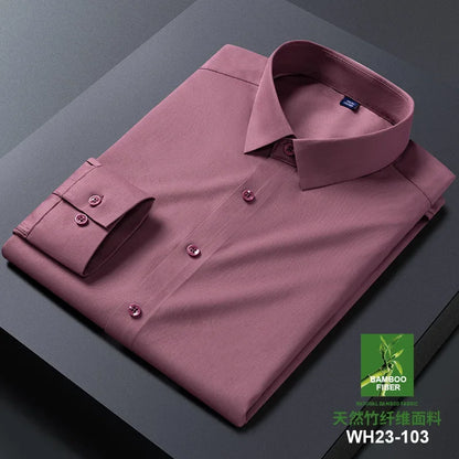 Camicia Uomo Fibra Bamboo No-Stiro | DH Power Bamboo Luxury Eco-Premium