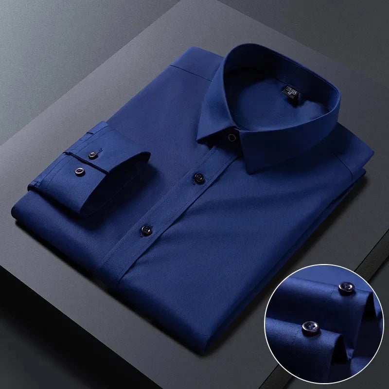 Camicia Uomo Fibra Bamboo No-Stiro | DH Power Bamboo Luxury Eco-Premium