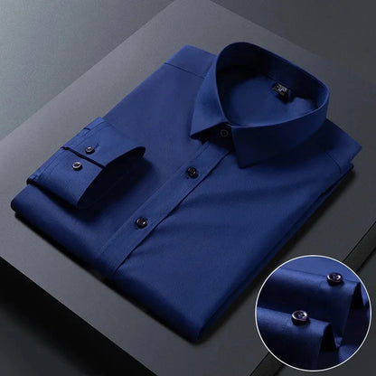 Camicia Uomo Fibra Bamboo No-Stiro | DH Power Bamboo Luxury Eco-Premium