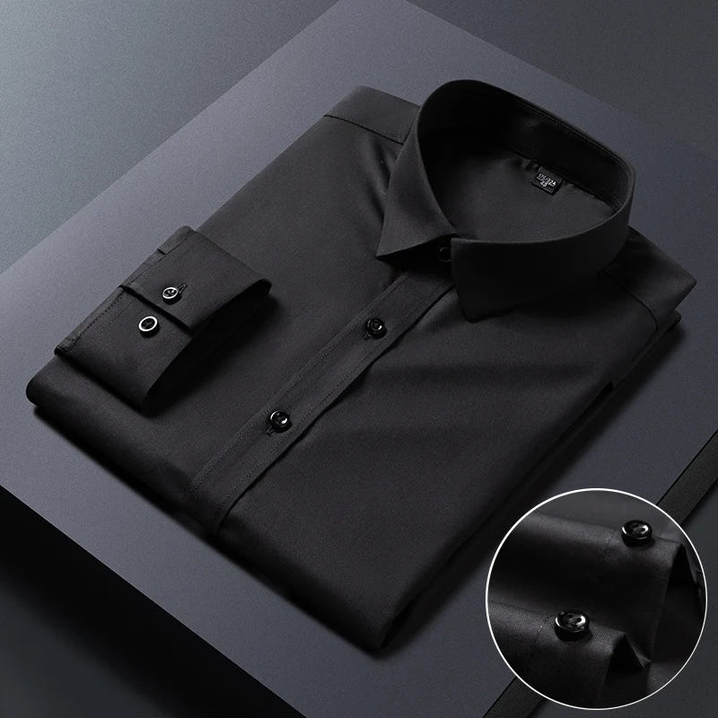 Camicia Uomo Fibra Bamboo No-Stiro | DH Power Bamboo Luxury Eco-Premium