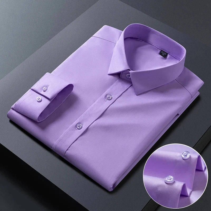 Camicia Uomo Fibra Bamboo No-Stiro | DH Power Bamboo Luxury Eco-Premium